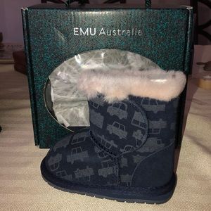 EMU Australia cars and trucks boots- 6/12 mths